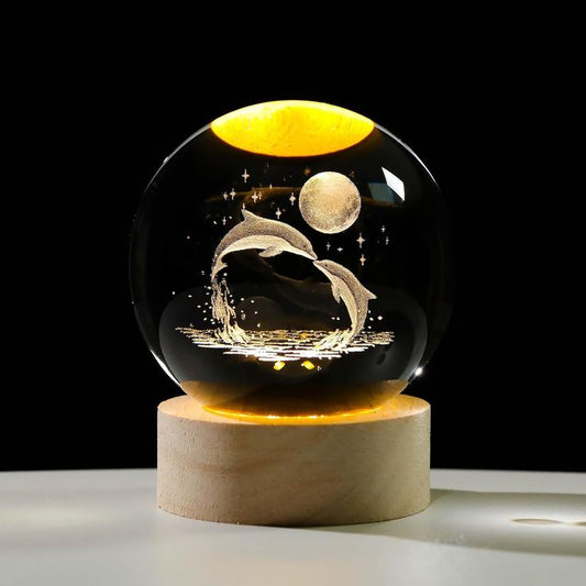 3D CRYSTAL BALL LIGHT